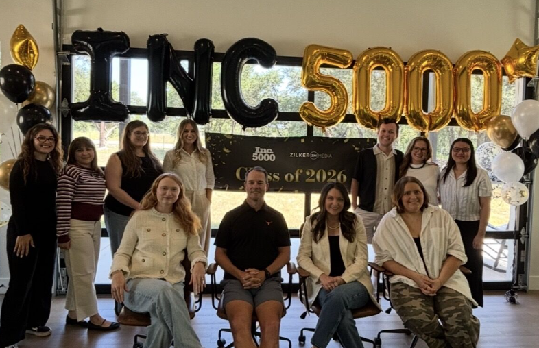 Zilker Media Ranked on the 2026 Inc. 5000 List, the Most Prestigious Ranking of America’s Fastest-Growing Private Companies